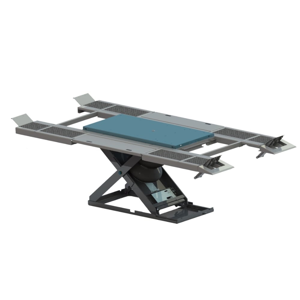 HERKULES AirgoMatic Pro 3513-11 | Scherenhebebühne 3,5 t | Druckluft