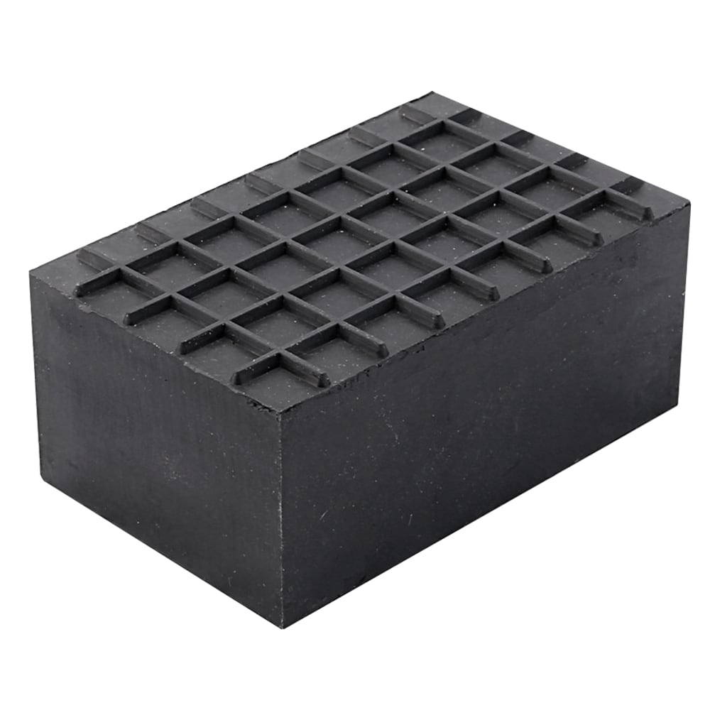 Gummiklotz für PKW Hebebühnen » 120 x 75 x 50 mm » eckig