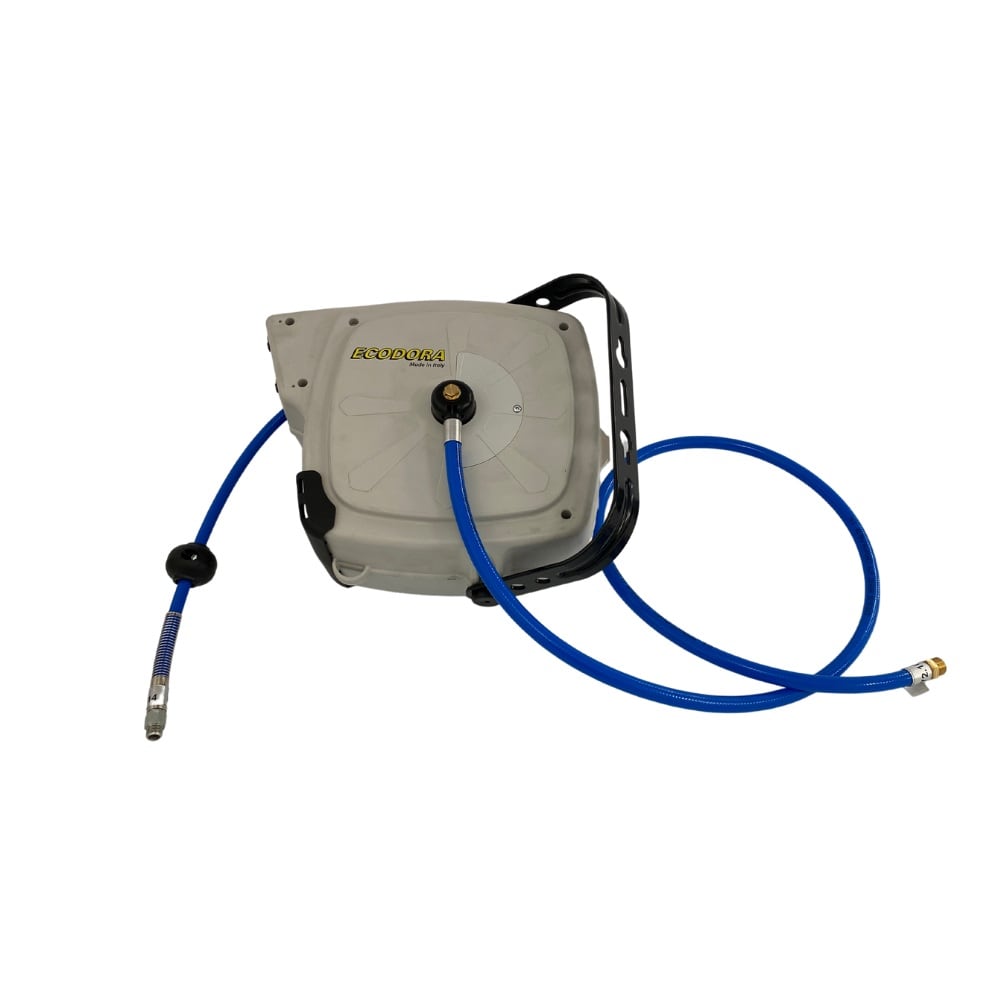 Ecodora Schlauchaufroller 42848/12/C1 | Luft + Wasser | 14 m Schlauch | Kunststoff