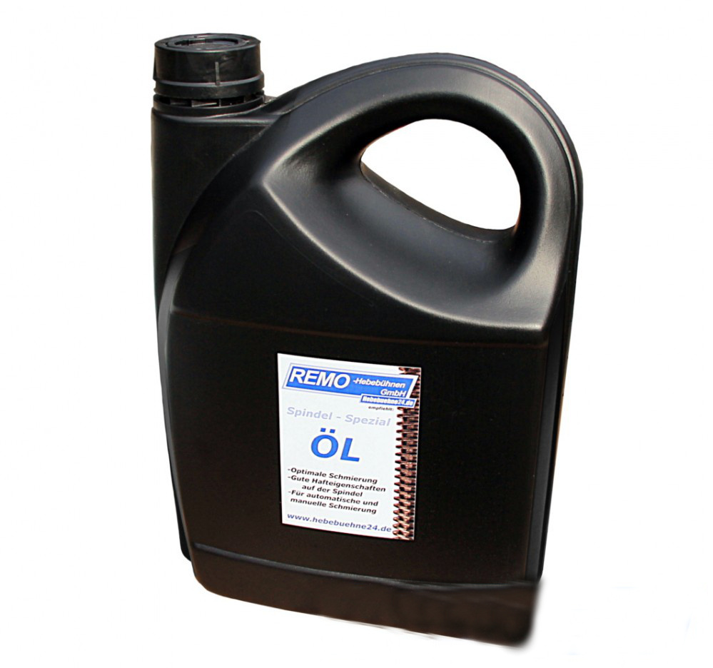 Öl für Hebebühne, 5 Liter Behälter für die Spindelschmierung, perfekt zur Hebebühnen Wartung
