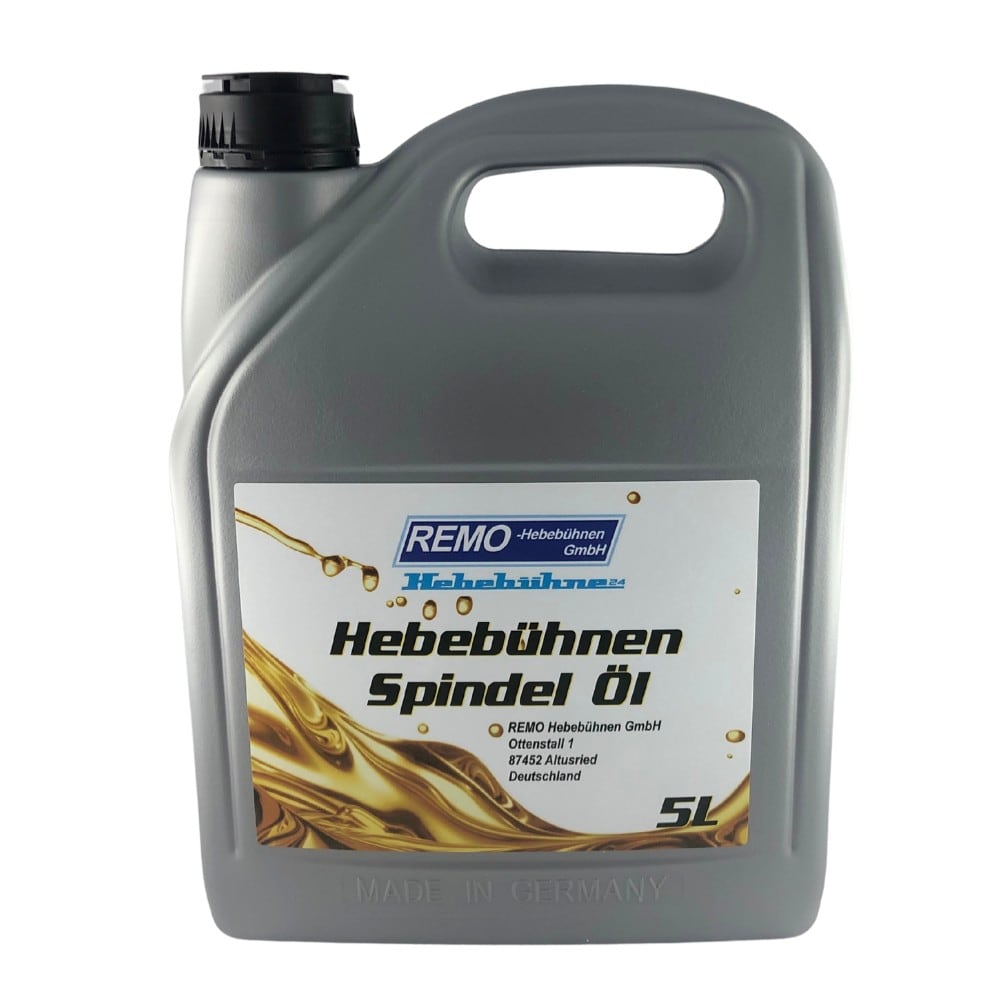 Öl für Hebebühne, 5 Liter Behälter für die Spindelschmierung, perfekt zur Hebebühnen Wartung