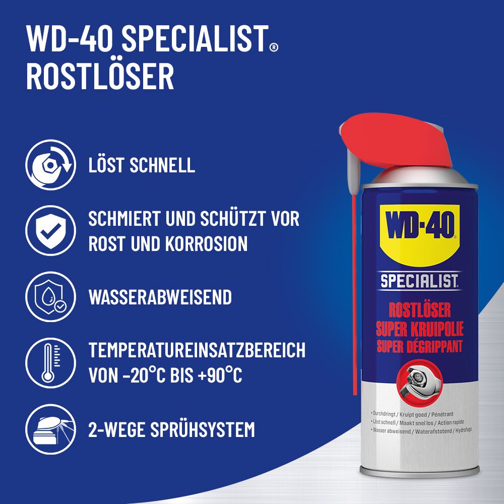 WD-40® Specialist Rostlöser » 400 ml