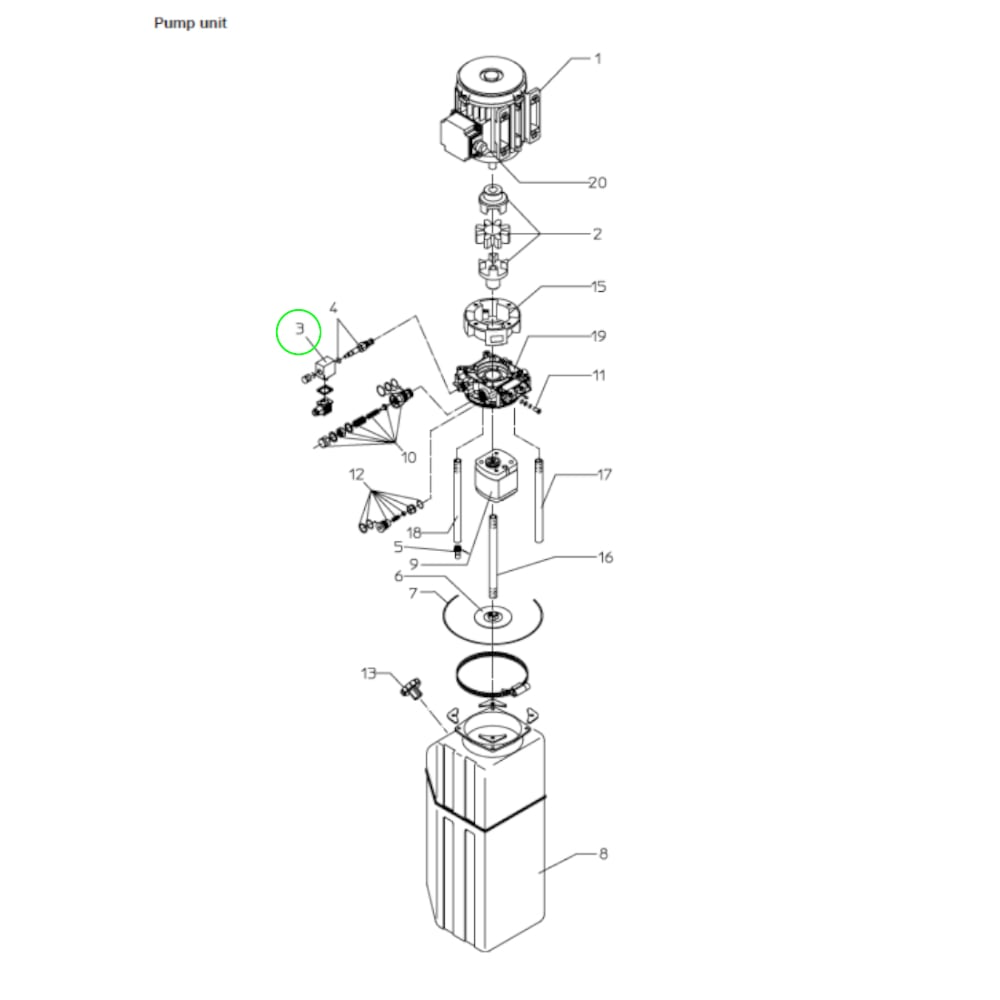 Magnetspule 24V für Stertil Koni Hebebühnen