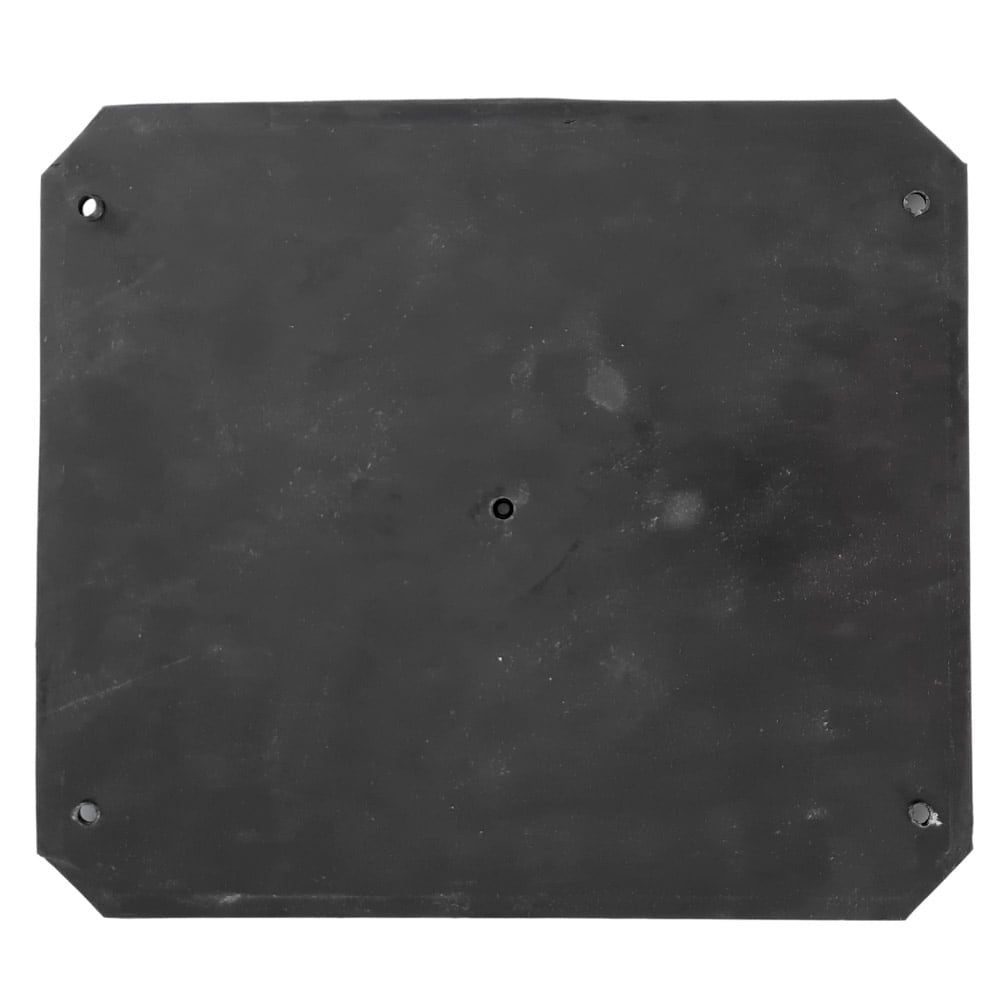 Gummiplatte für Maha Hebebühnen » 400 x 355 x 14 mm » verstärkt