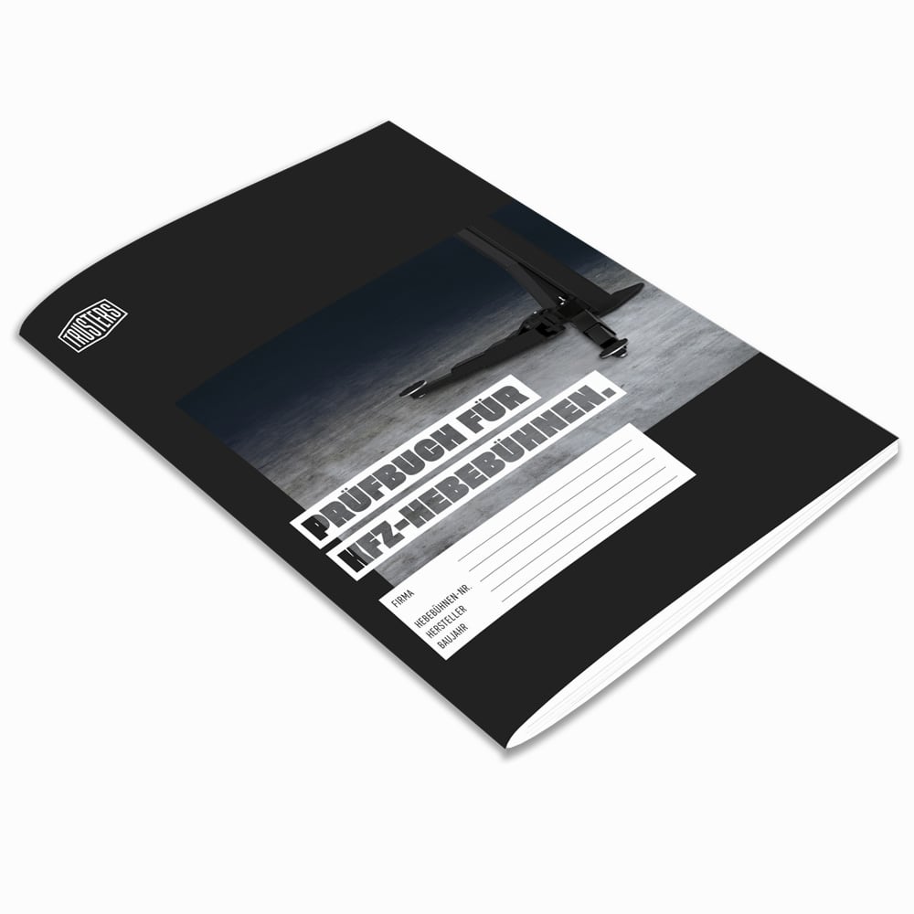 Prüfbuch für Hebebühnen aller Art im Kfz-Bereich