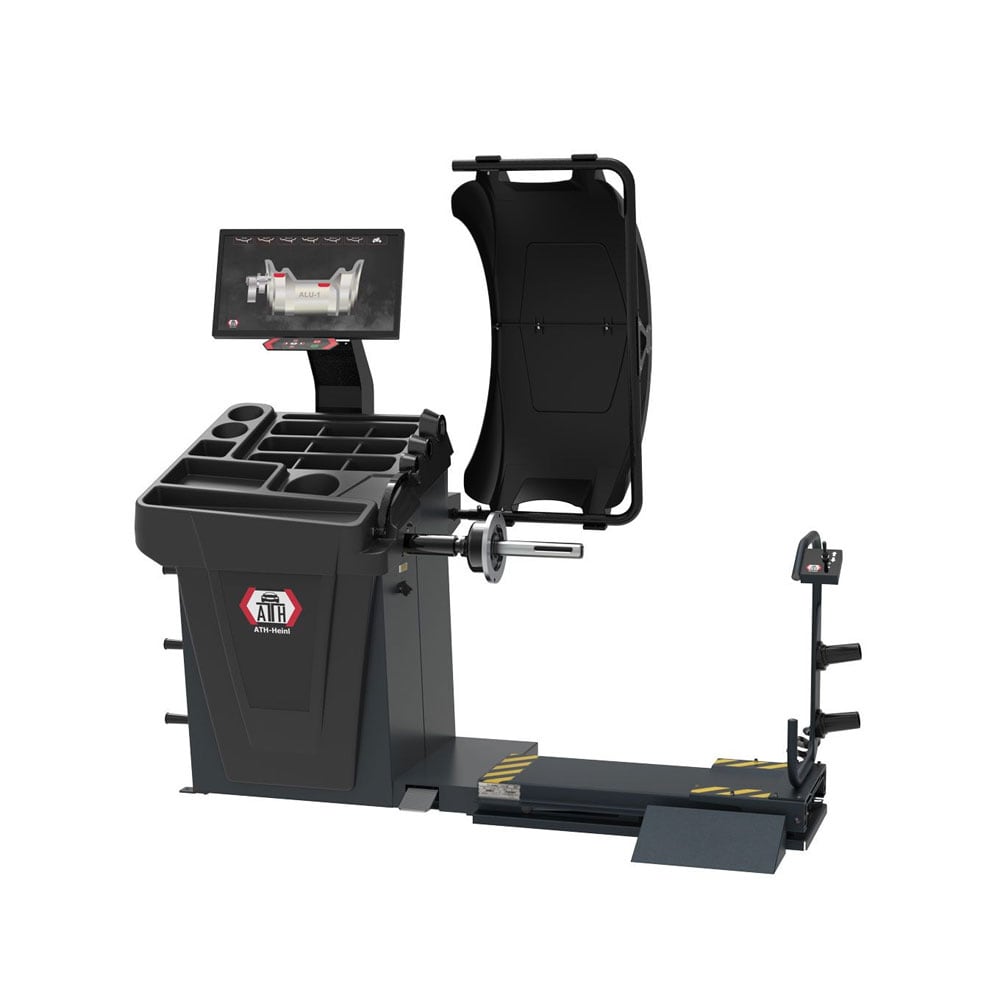 ATH W®64 P Plus Wuchtmaschine mit Radheber & Pneumatischer Spannung