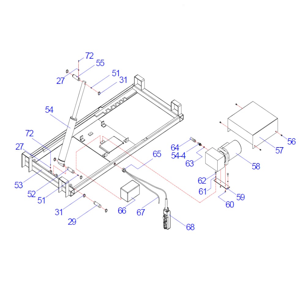 O-Ring Ø15mm für TRUSTERS / REMO POWERLIFT