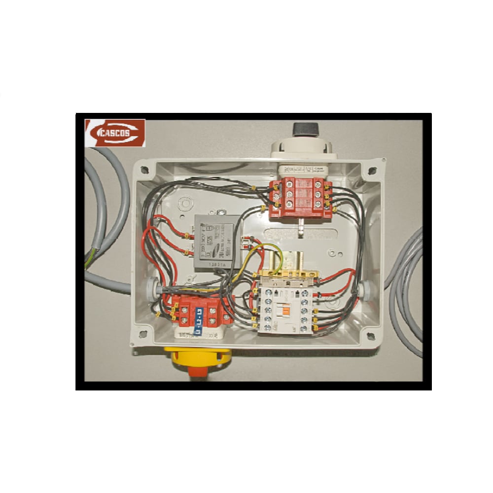 Hauptschalter mit mechanischer Regelung für Cascos C2-7 Hebebühnen