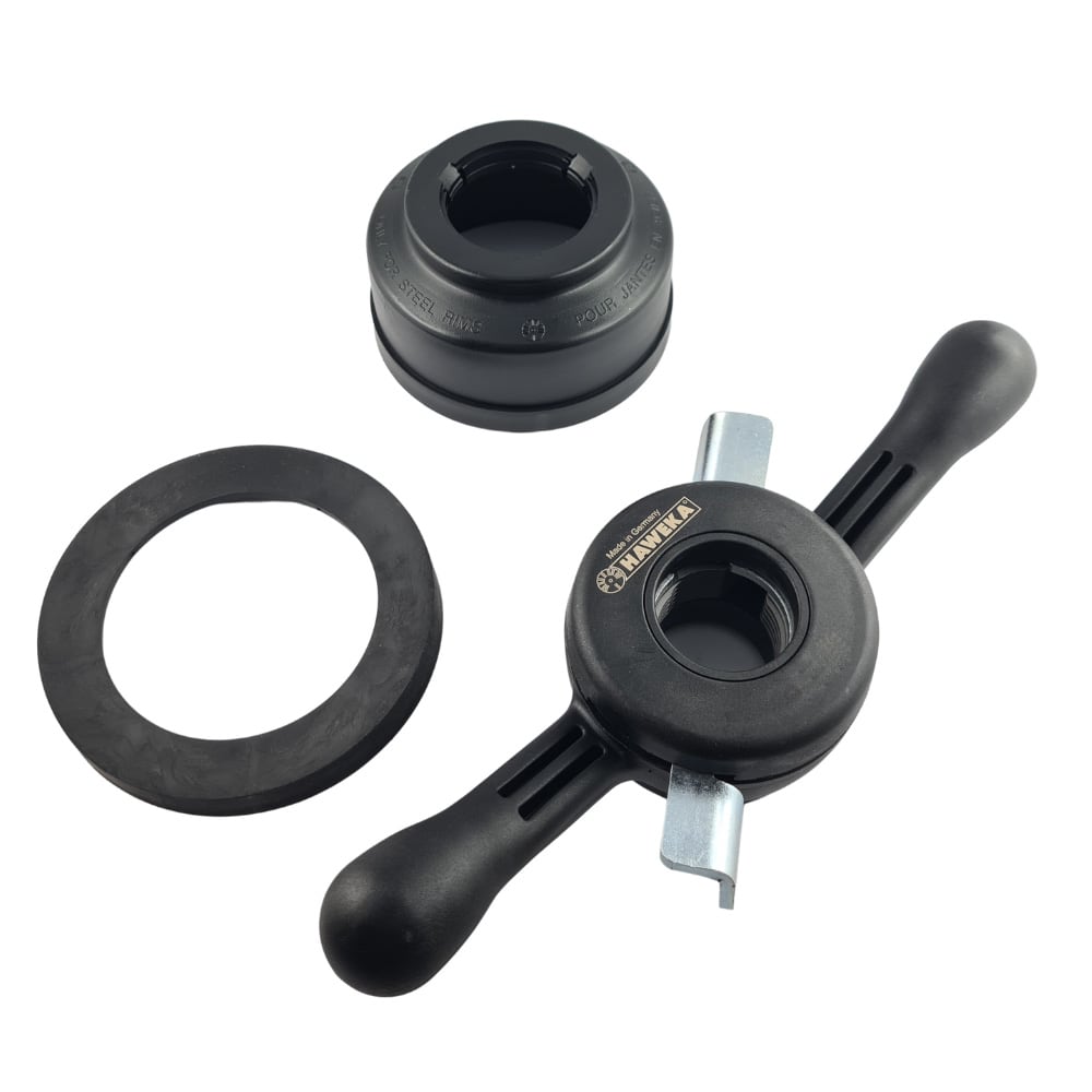 Haweka Schnellspannmutter Set Pro Grip TR 28,55 x 3