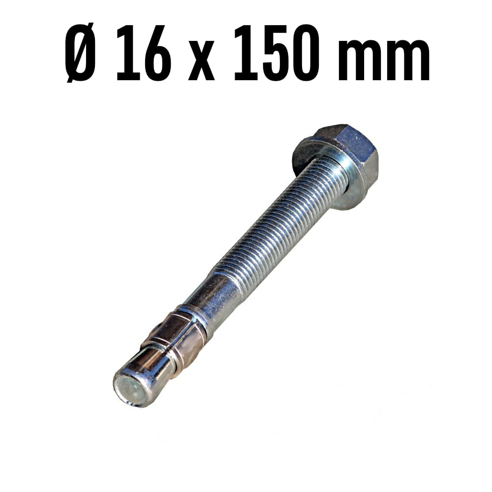 Schlaganker für Hebebühne, Ø16 mm x 150 mm