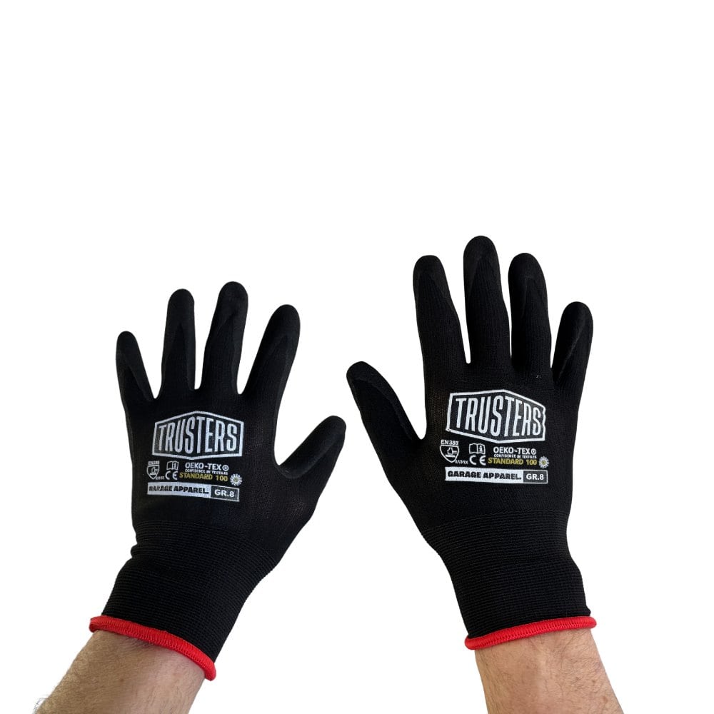 TRUSTERS GRIP Arbeitshandschuhe - Für Touchscreen, OEKO-TEX®, 12er Pack, Gr. 9