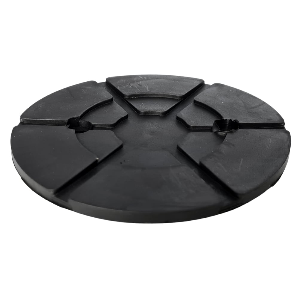 Gummiauflage für autop Hebebühnen » Ø120 mm x10 mm » verstärkt