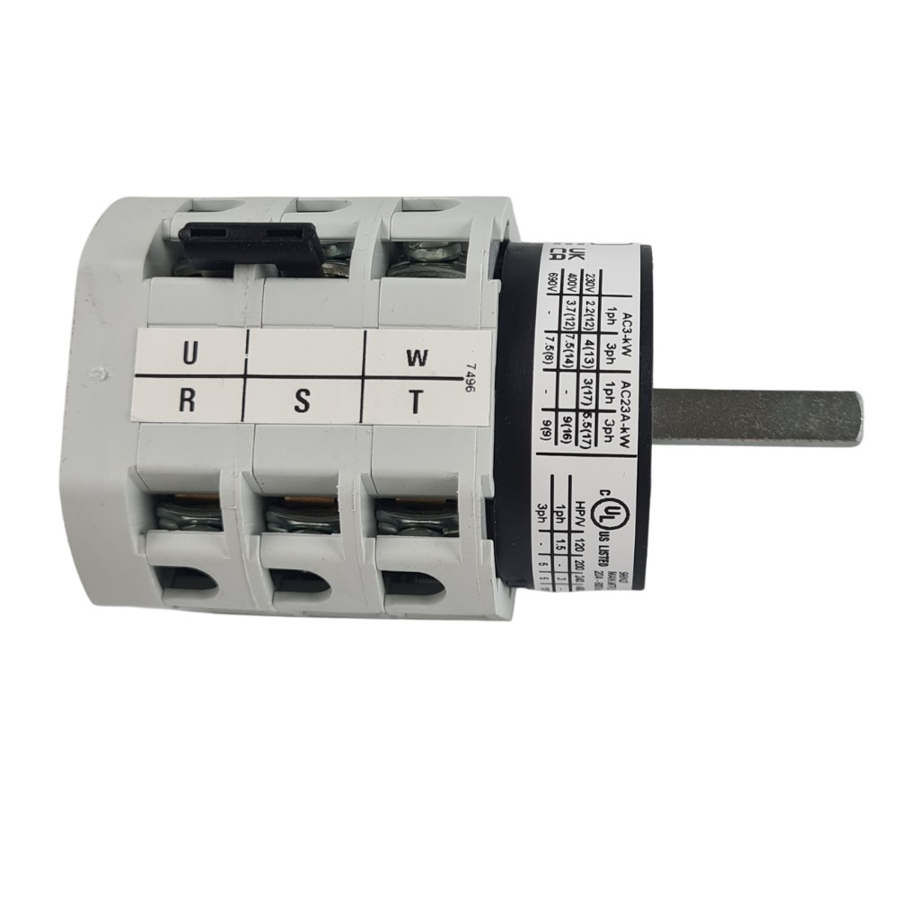 Reversing switch for Beissbarth MS630 and others, 3-phase