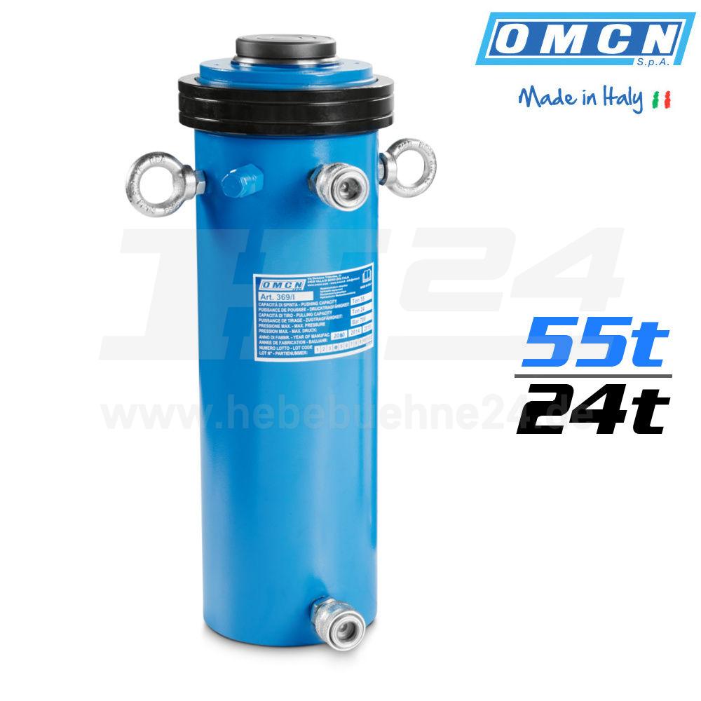 Hydraulikzylinder doppeltwirkend, 55t / 24t, OMCN 369/H