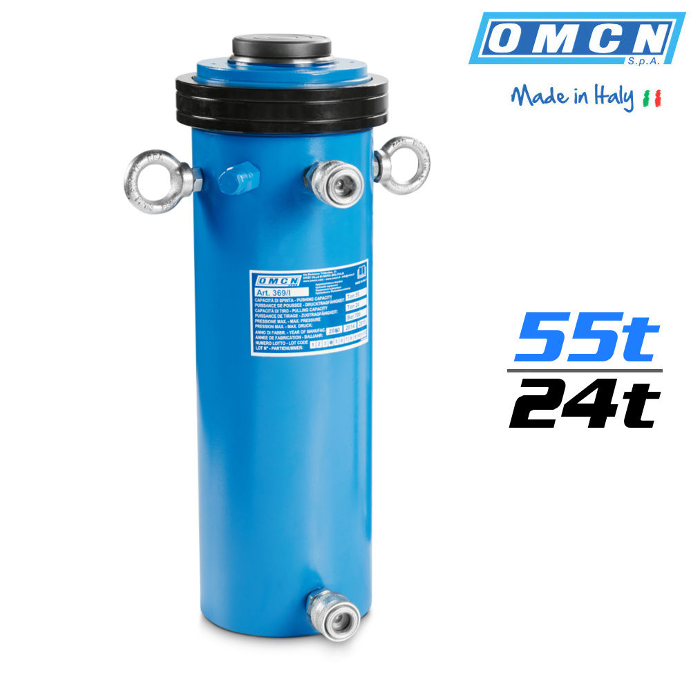 Hydraulikzylinder doppeltwirkend, 55t / 24t, OMCN 369/H