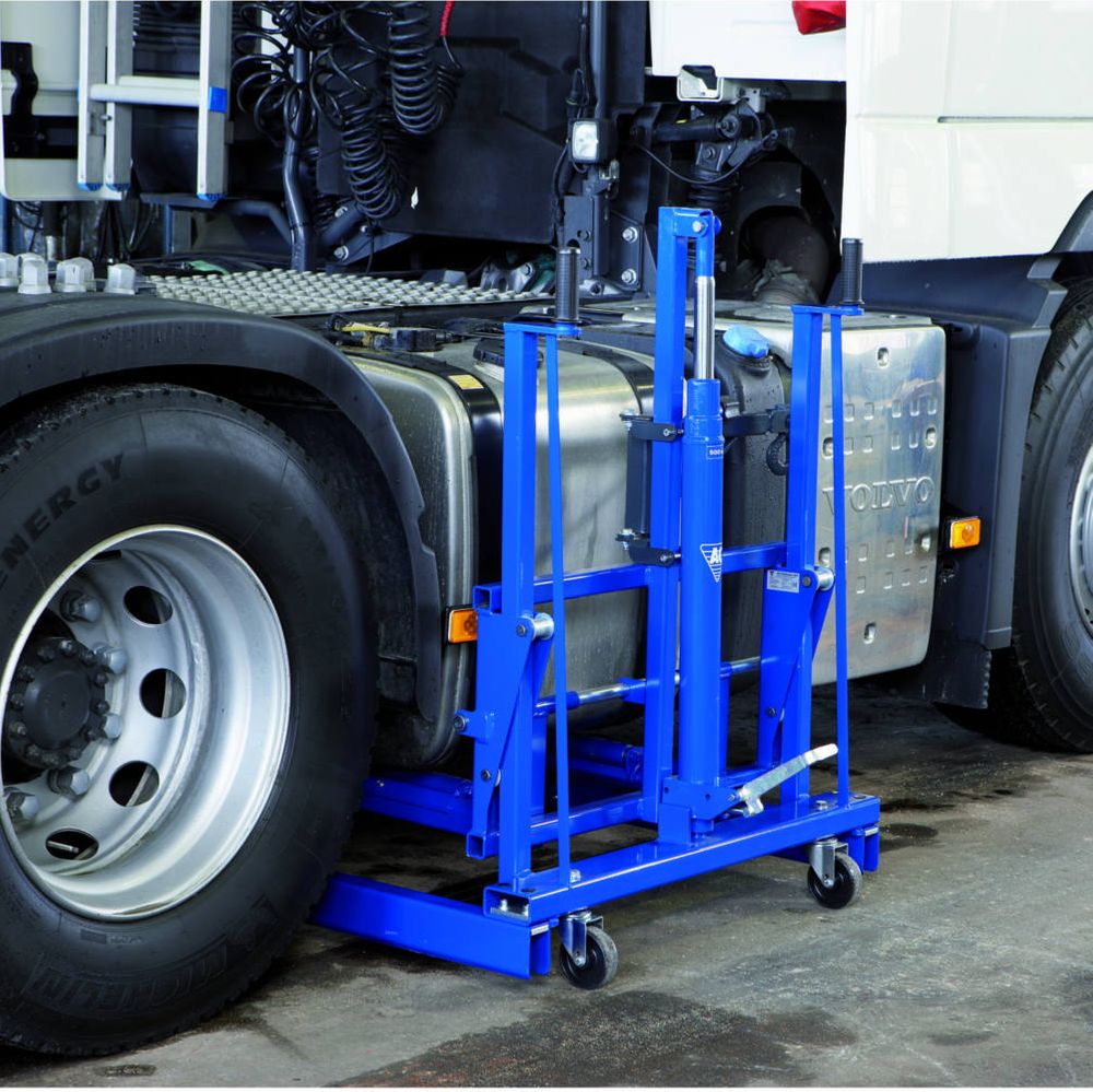 Radmontagegerät mit 500 kg » AC Hydraulic WTA 500