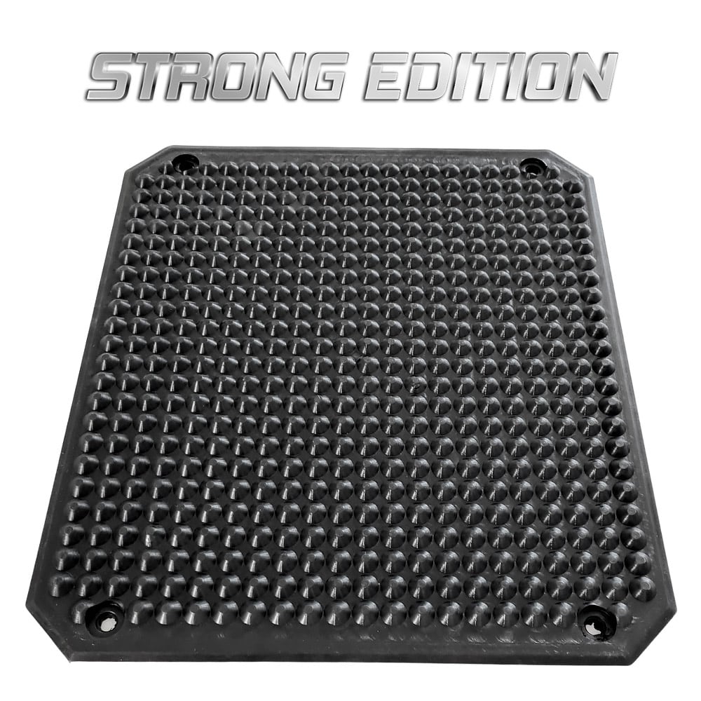 Gummiplatte für Maha Hebebühnen » 400 x 355 x 14 mm » verstärkt