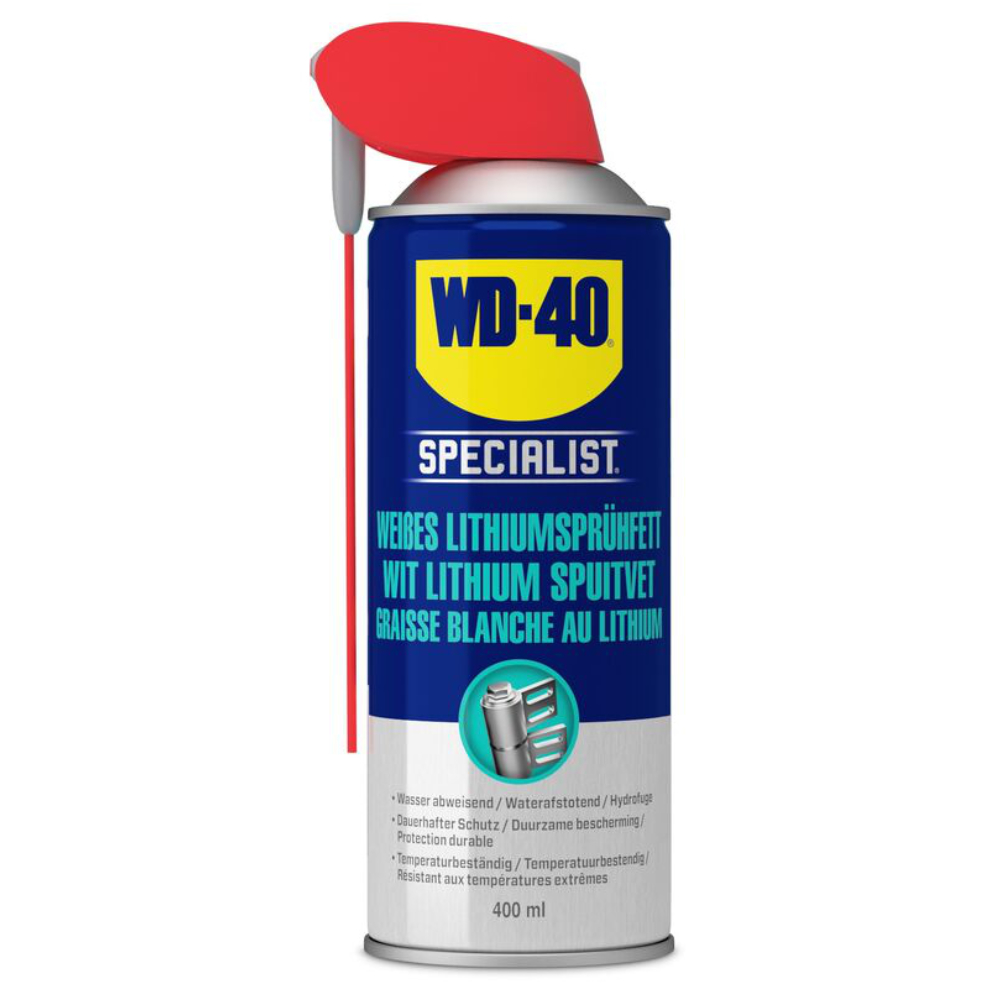 WD-40® Specialist Weißes Lithiumsprühfett » 400 ml