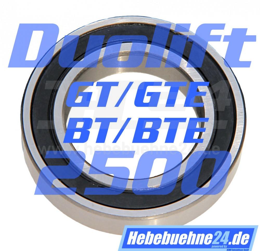 Rillenlager für Hofmann Duolift 2500 GT / GTE / BT / BTE / MT / MTE oben im Galgen