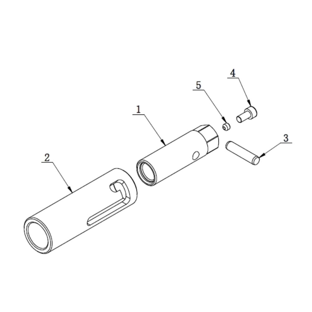 Bead breaker travel limiter Bright 887A, 887N, 887S, 889N, 897 | C-5B-1400000
