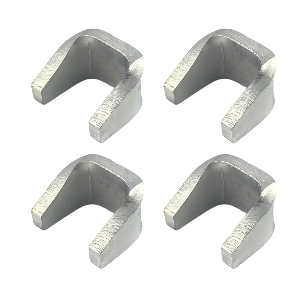 4er Set Adapter für runde Spannklauen, passend für Art. 100-185