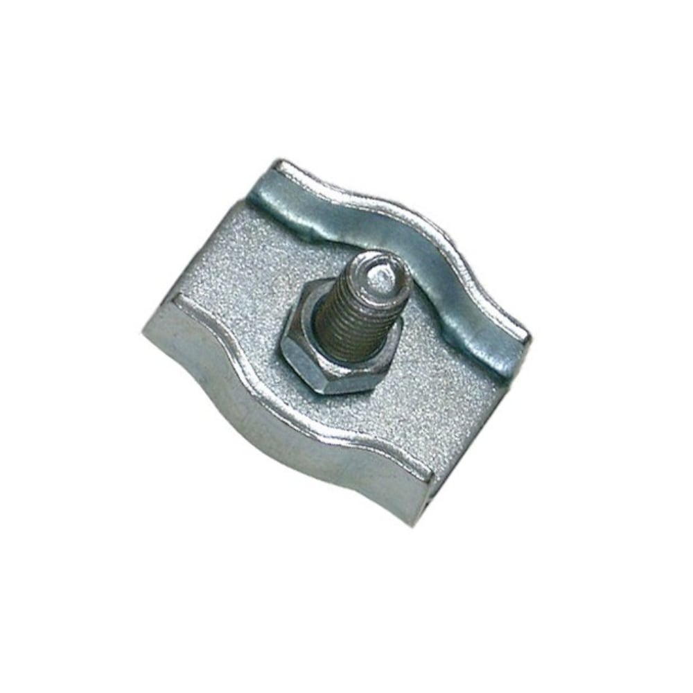 Simplex Drahtseilklemmen 2mm Stahl verzinkt