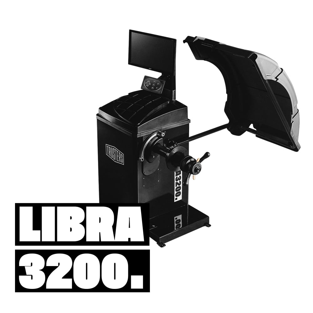 TRUSTERS LIBRA3200 - Auswuchtmaschine 10'' bis 28'' mit Sonar