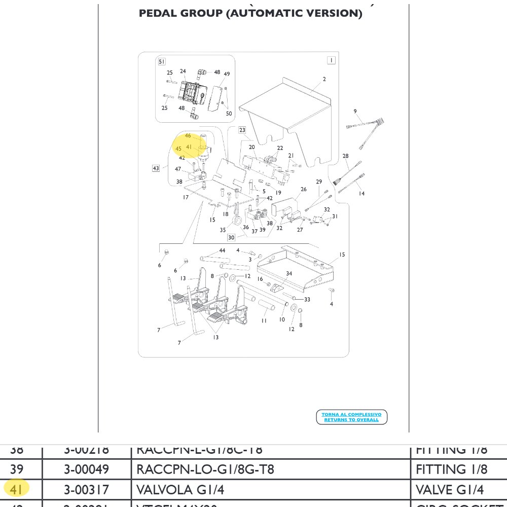 Quick Exhaust Valve Corghi A2024, A24, Artiglio Master 26 | 3-00317
