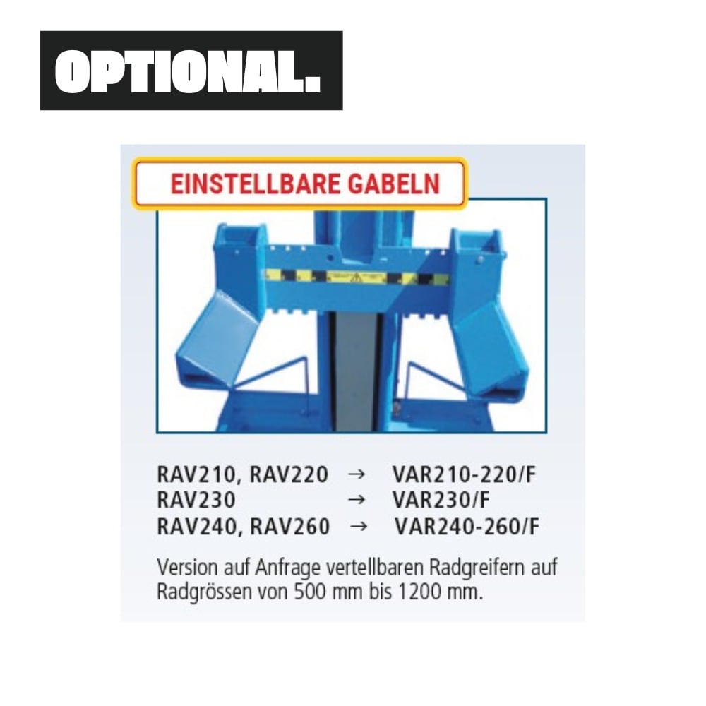 Ravaglioli 232NL - 22 t - 4 Säulen - Spindelantrieb