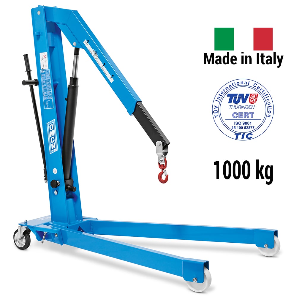 Faltbarer Werkstattkran OMCN GP10/DE | 1000 kg