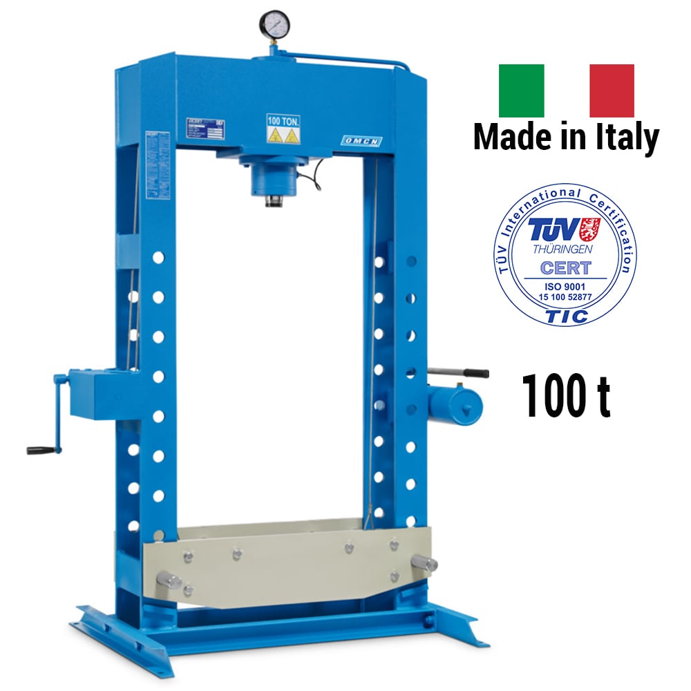 Werkstattpresse 100t » OMCN 160 » Handpumpe und Seilwinde