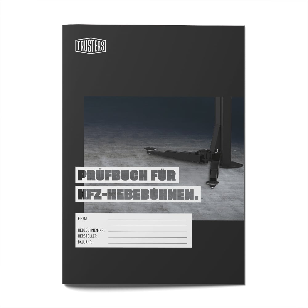 Prüfbuch für Hebebühnen aller Art im Kfz-Bereich
