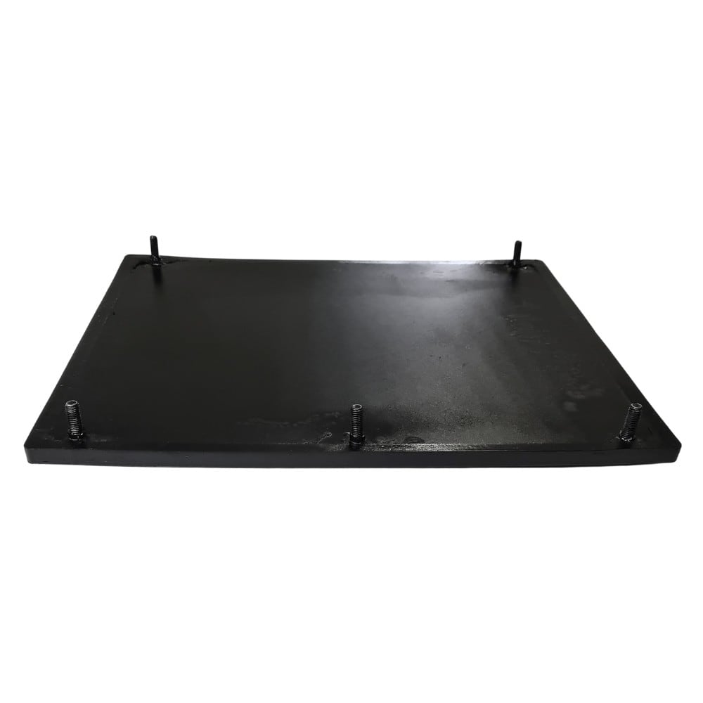 Gummiplatte für Autop / Stenhoj Stempelhebebühnen » 400 x 350 x 20 » verstärkt