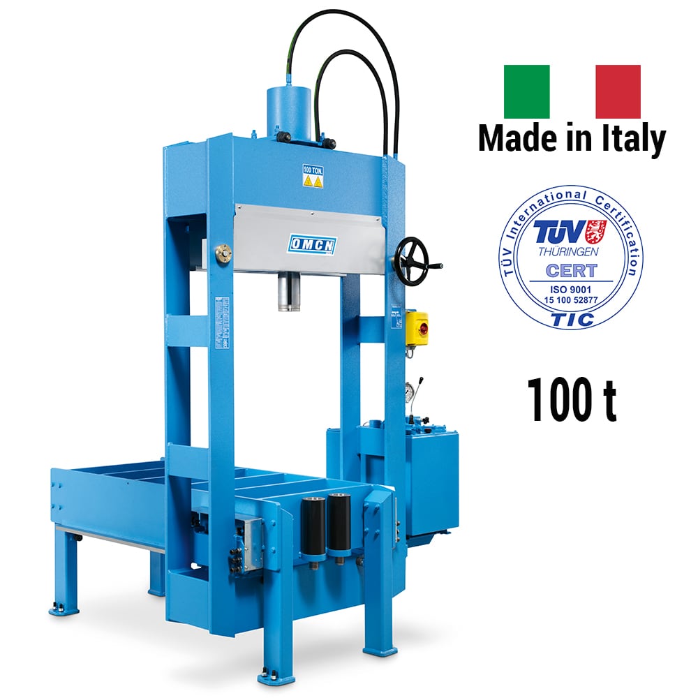Portalpresse 100t » OMCN 164/WM » Mit beweglichem Tisch