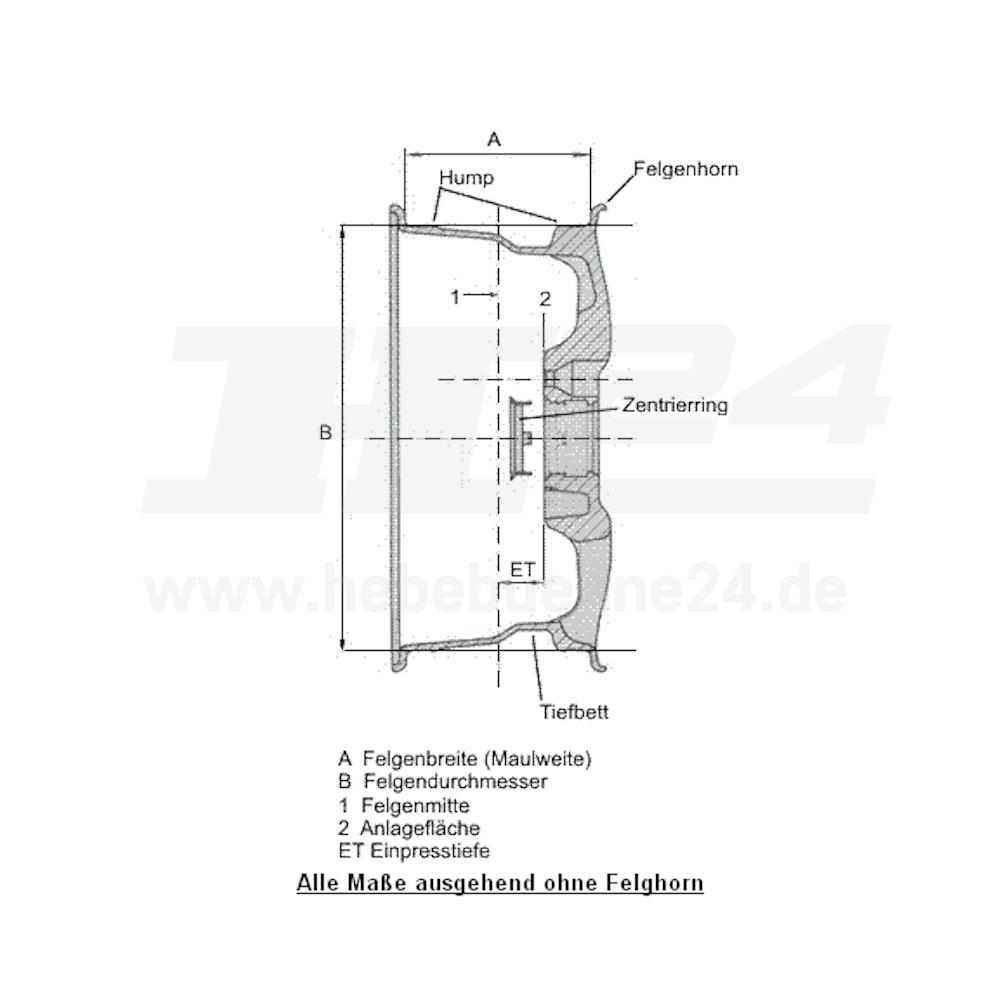 ATH-Heinl M72 + A34 » 26" Zoll » Für Runflat & UHP-Reifen