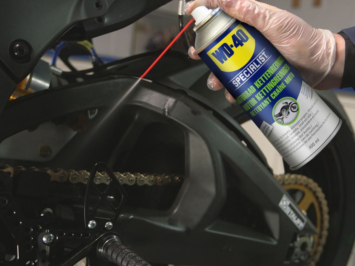 WD-40® Specialist Motorrad Kettenreiniger » 400 ml