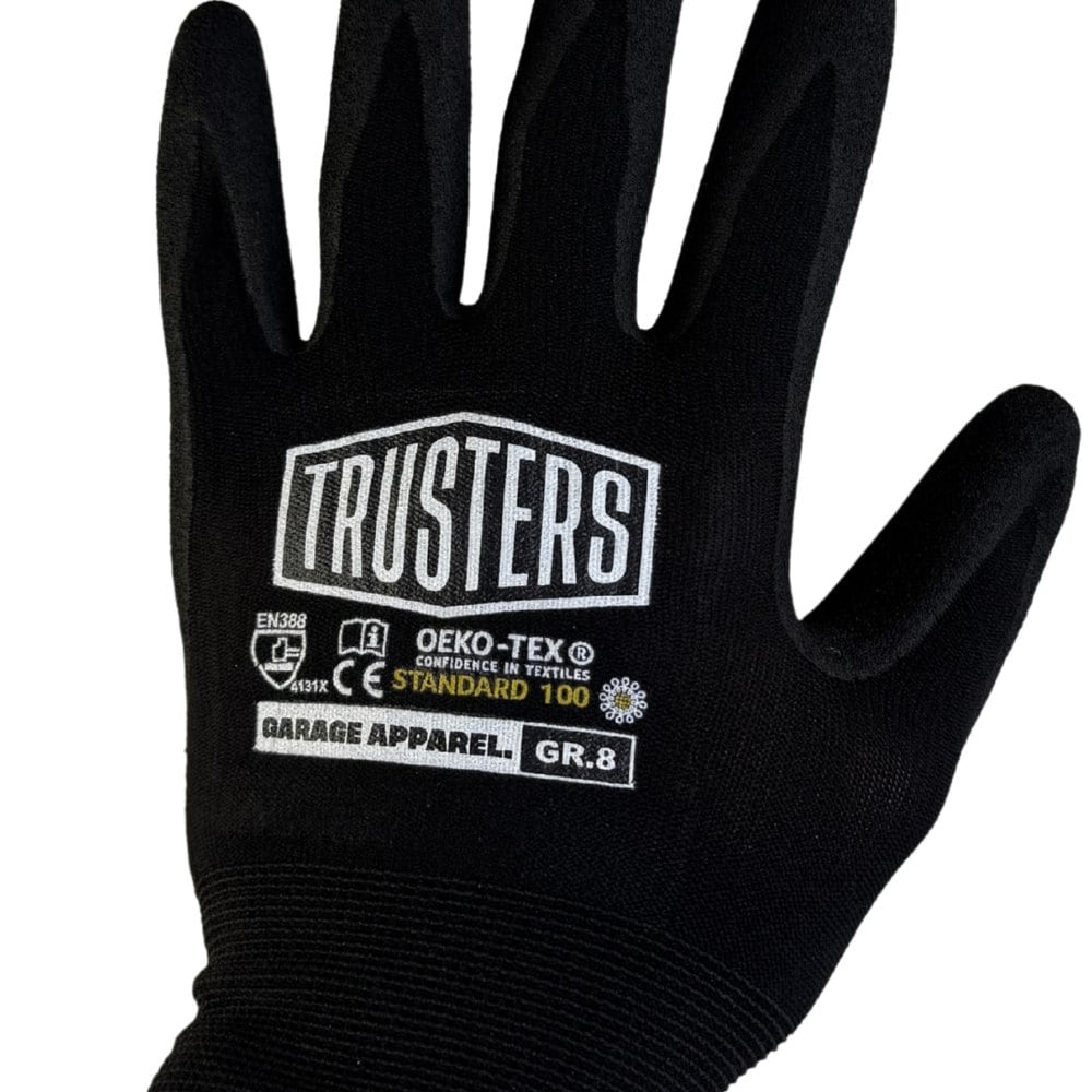 TRUSTERS GRIP Arbeitshandschuhe - Für Touchscreen, OEKO-TEX®, 12er Pack, Gr. 9
