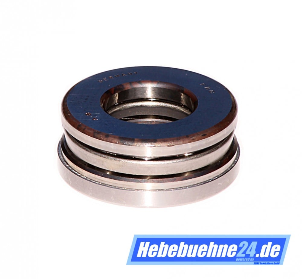 Axiallager mit Ring für Romeico Hebebühnen (besteht aus 4 Teilen), oben an Spindel, für  H225, H226,
