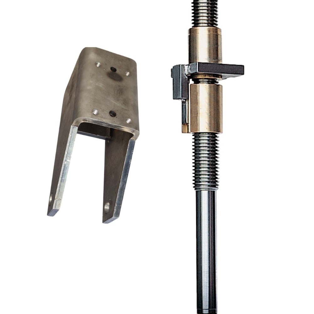 Spindel mit Hubmutterblock für Ravaglioli KPS 305/H + KPS 306/H Schaltkastenseite