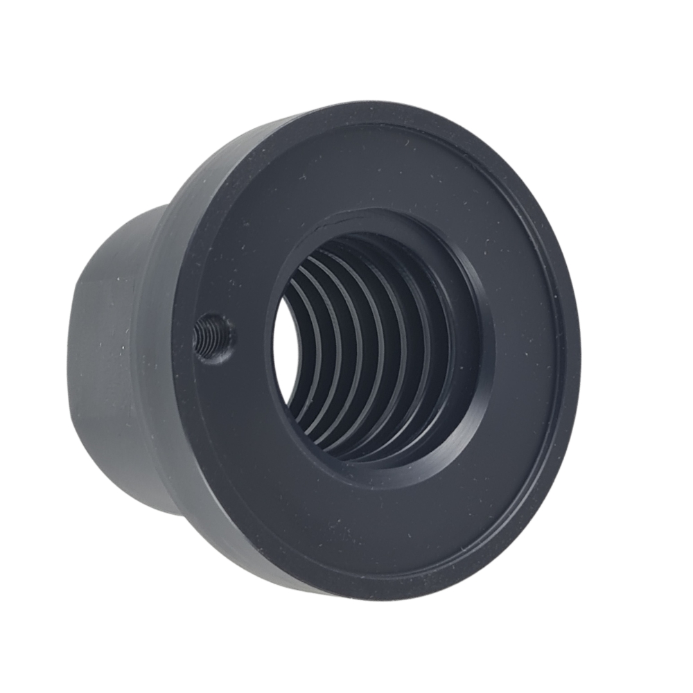 Safety nut for Maha ECON 2 lift, with trapezoidal thread Ø44x7mm