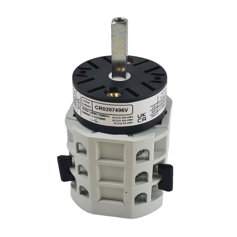 Reversing switch for Beissbarth MS630 and others, 3-phase