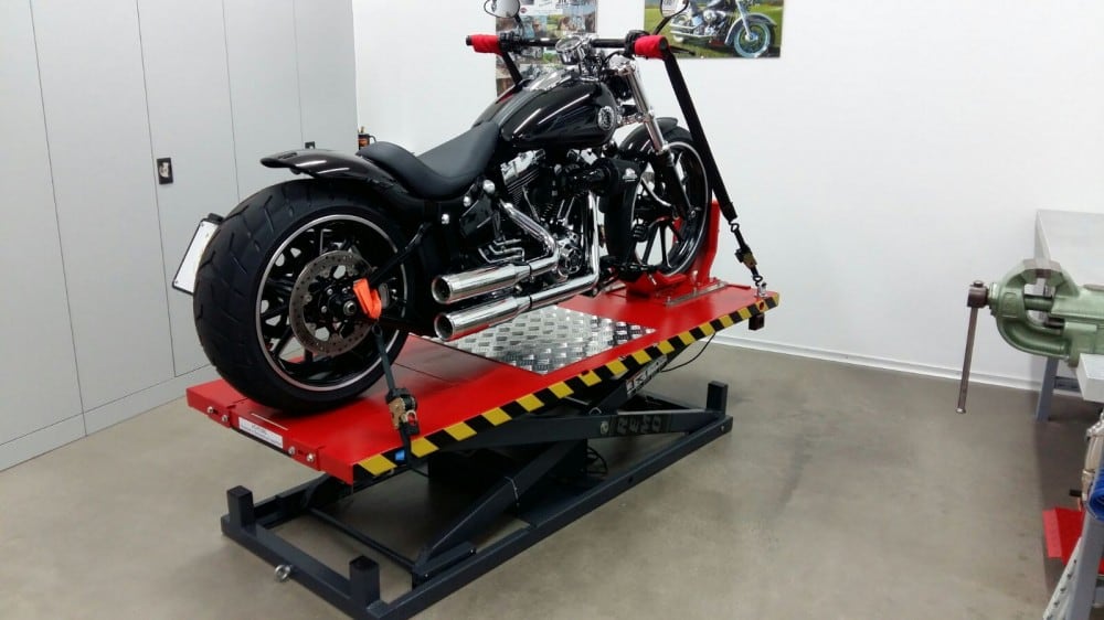 TRUSTERS / REMO POWERLIFT1000 » Motorrad » 1000 kg Tragkraft » Rot