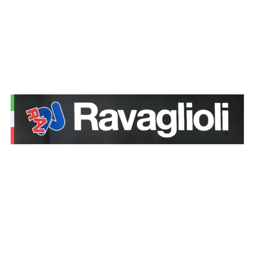 Aufkleber Ravaglioli Logo/Schriftzug für Hebebühne