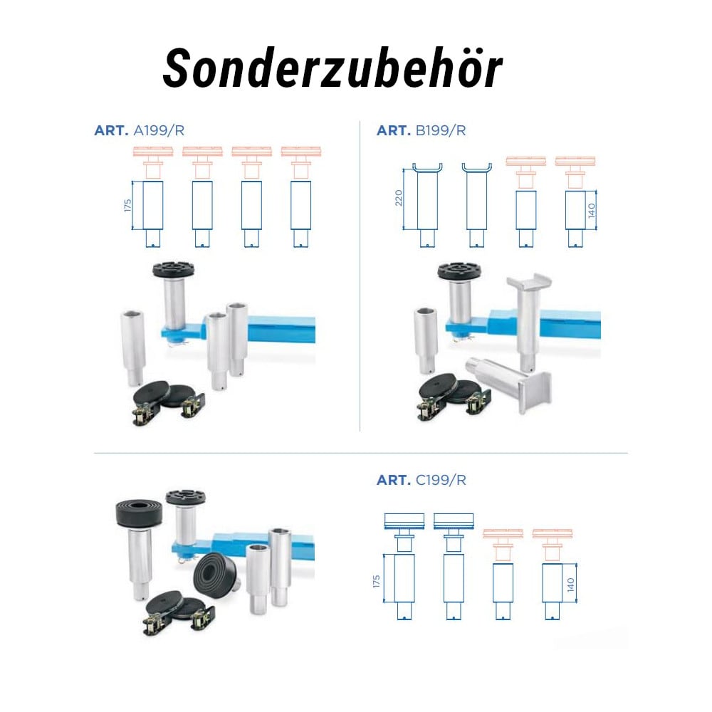 OMCN 199/WRX » 5,5t » Hydraulik » Doppelgelenk-Tragarme