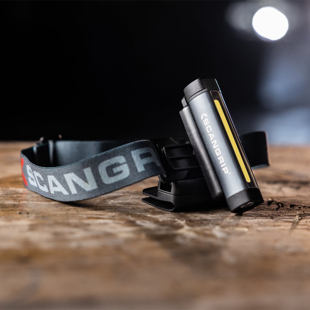 FLEX WEAR KIT Flexible Leuchte / Stirnlampe mit Stirnband, Mützenhalterung und Clip