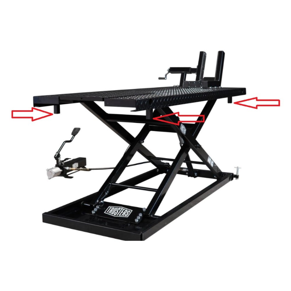 Ablassdämpfer für TRUSTERS POWERLIFT680