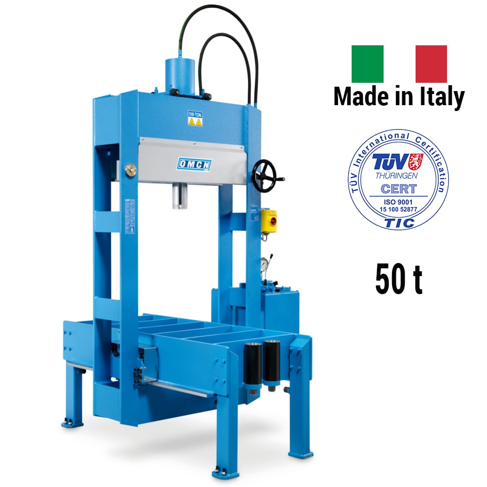 Portalpresse 50t » OMCN 162/WM » Mit beweglichem Tisch