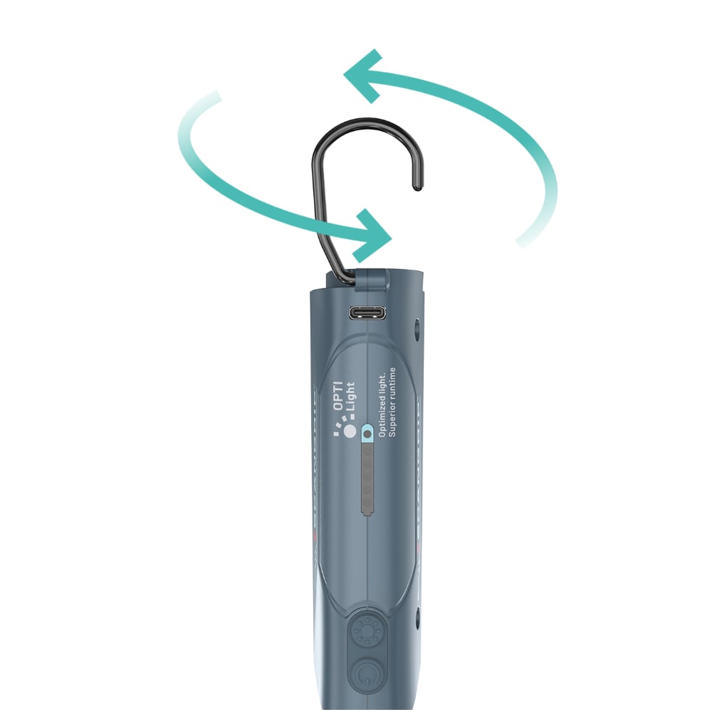MINI SLIM - Ultraschlanke, magnetische 3 in 1 Akku-Arbeitsleuchte