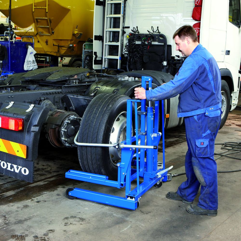 Radmontagegerät mit 500 kg » AC Hydraulic WTA 500