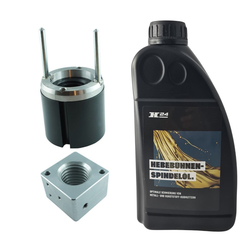 Hubmutter-Paket für Nussbaum SL, SLE, SLU inkl. Metallring